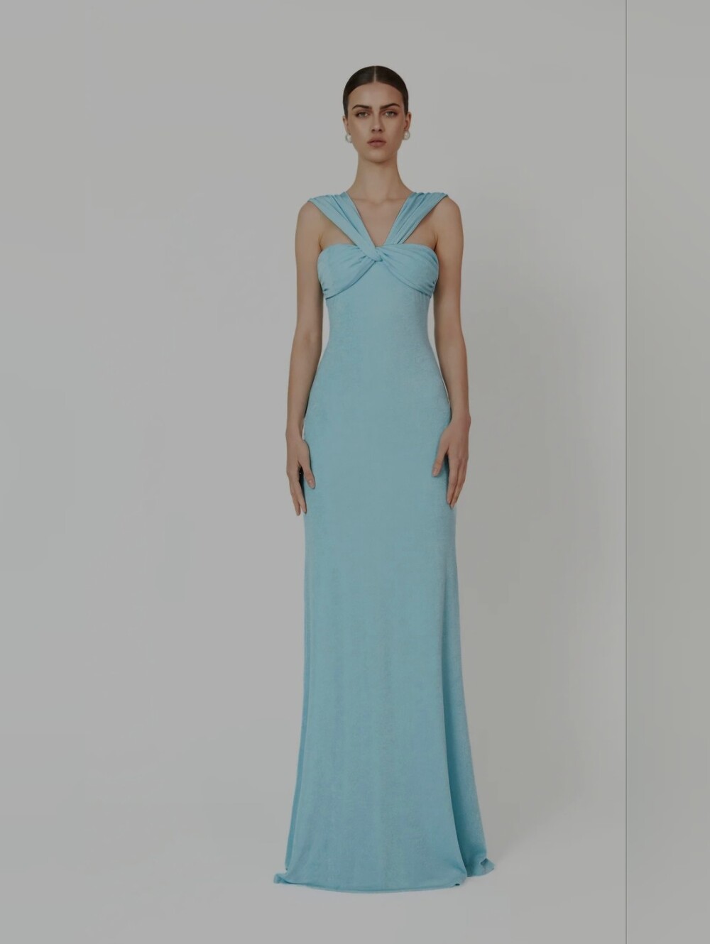 Khanums Kamelia Dress Blue In Size S